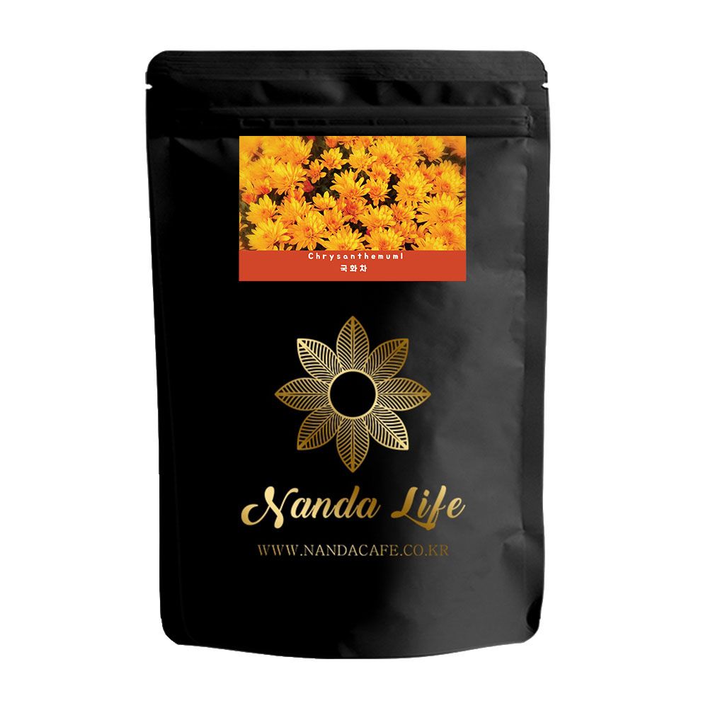 Nanda Life Premium Chrysanthemum Flower Tea 50 Tea Bags 100% Pure Natural Floral Tea Caffeine-Free Daily Healing Wellness